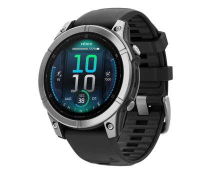 Smartwatch GARMIN Fenix E 47mm Stalowo-czarny (010-03025-00)